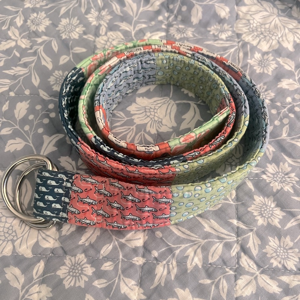 Vineyards Vines Patchwork Belt